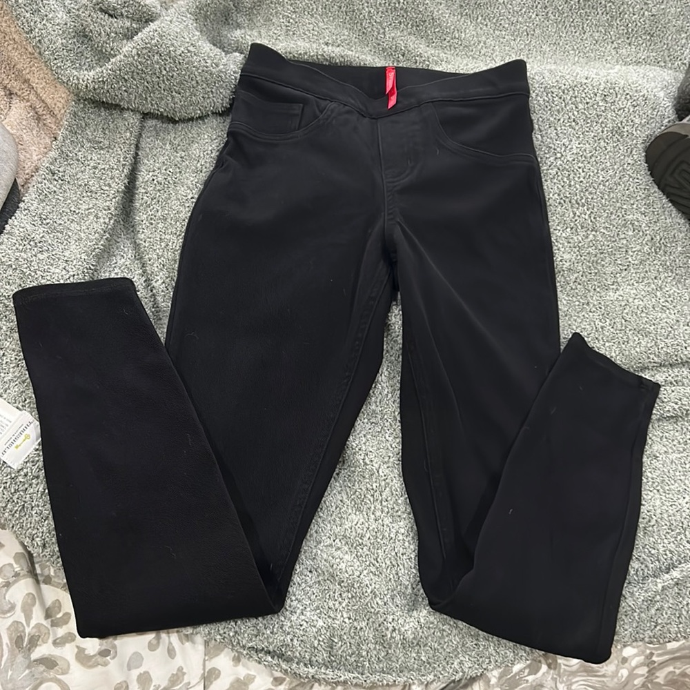 Spanx black skinny jeans size xs